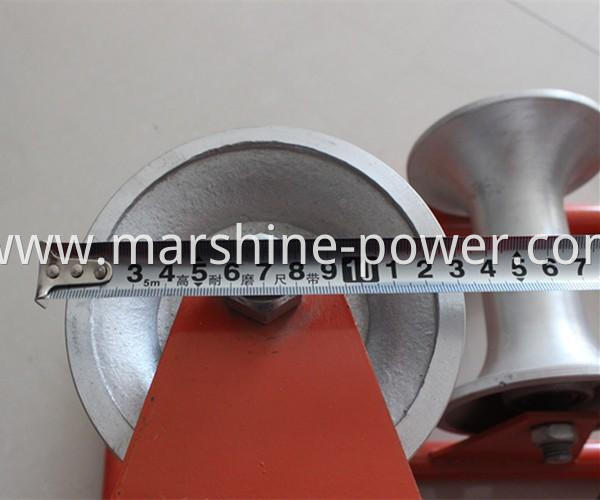 Nylon or Aluminum Cable Turning Pulley Corner Cable Roller Three Roller Type